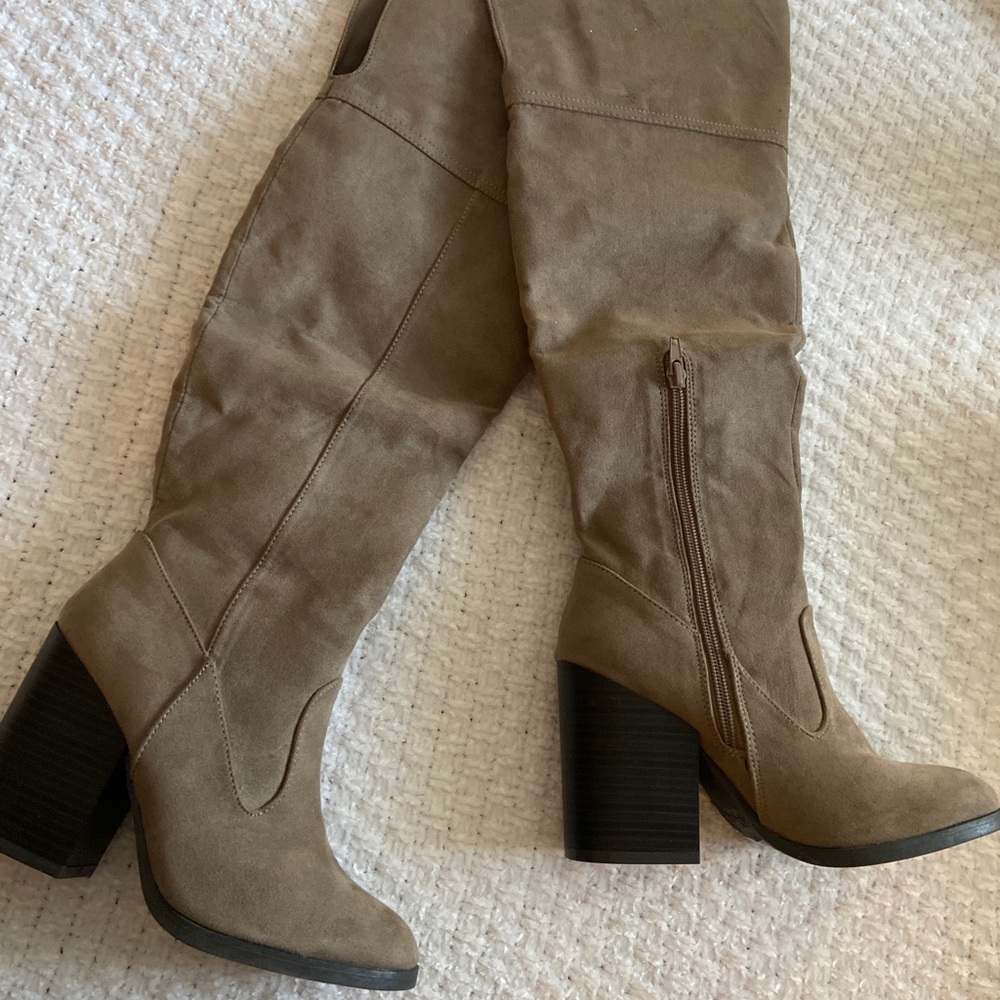 Qupid Suede Long Boots 👢